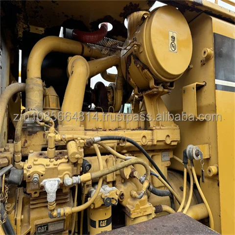 Used Motor grader 140H Original Caterpillar CAT 140H 140G 120G Motor Grader for Sale original painting