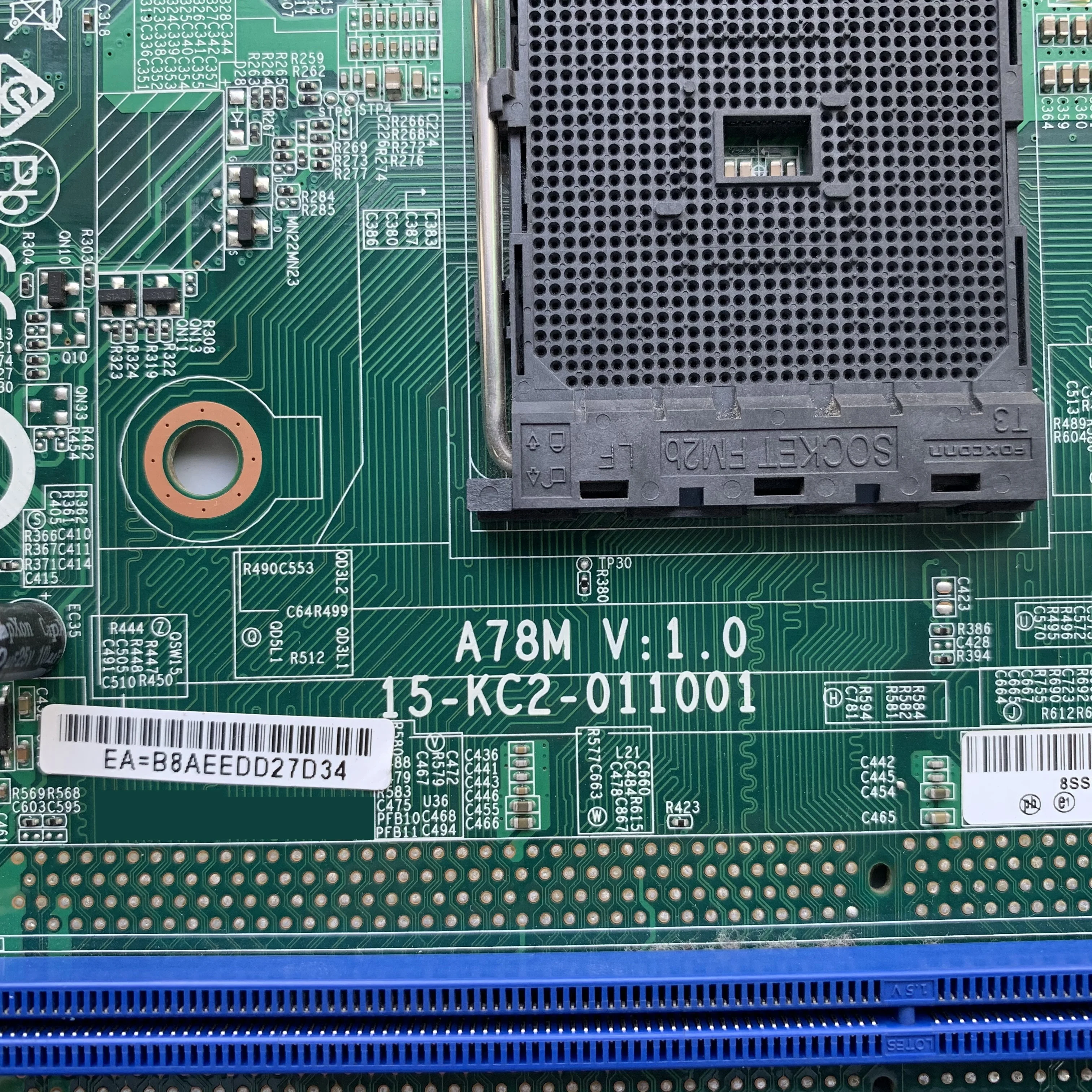 For Lenovo Thinkcentre M79 Motherboard A78M V:1.0 SOCKET FM2b D3F3-LM2 V:1.0 FRU 5B20H12672 03T7483 100% Tested Fully Work