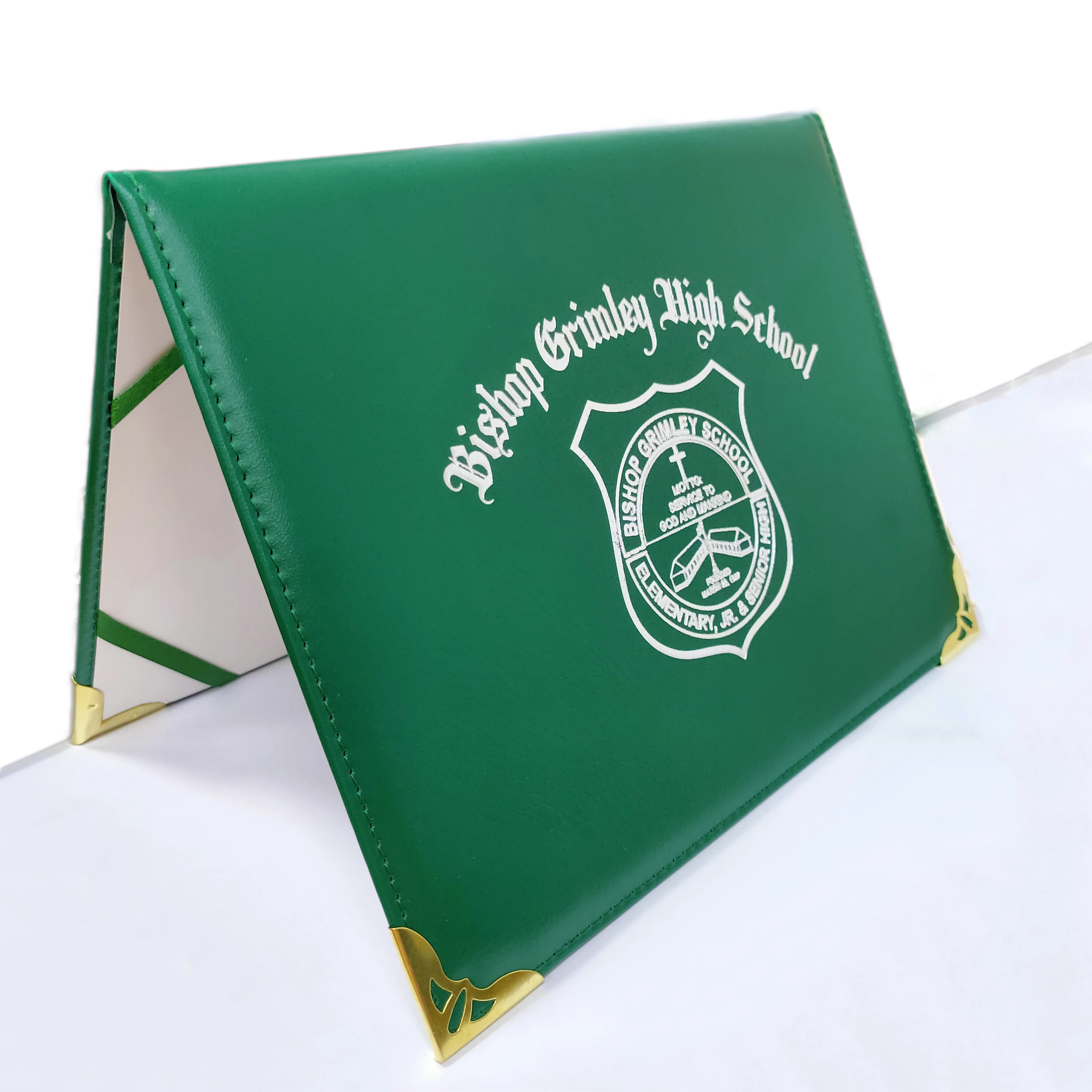 Birth Graduation Diploma Vaccination Security Certificate Frame A4 Cover Leather Folder A5 Folding Document Display