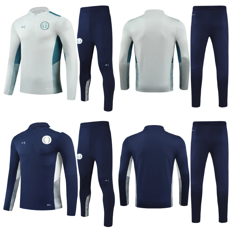 Factory Wholesale Cheap Soccer Tracksuit Athletic Wear All Clubs Football Training Suit