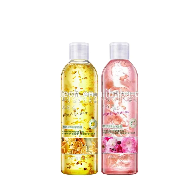 Private label wholesale moisturizing shower gel / body wash