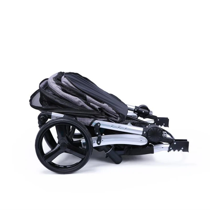  Factory Wholesale Best Selling Dog Pet Stroller Large One Hand Fold Up