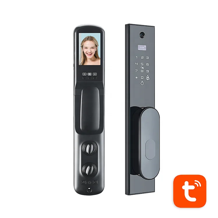 tuya WiFi Video Doorbell Camera Wireless with Chime Motion Detection smart door lock