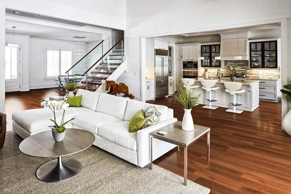 50 Year Residential Warranty Deep Embossed plank SPC flooring vinyl tile