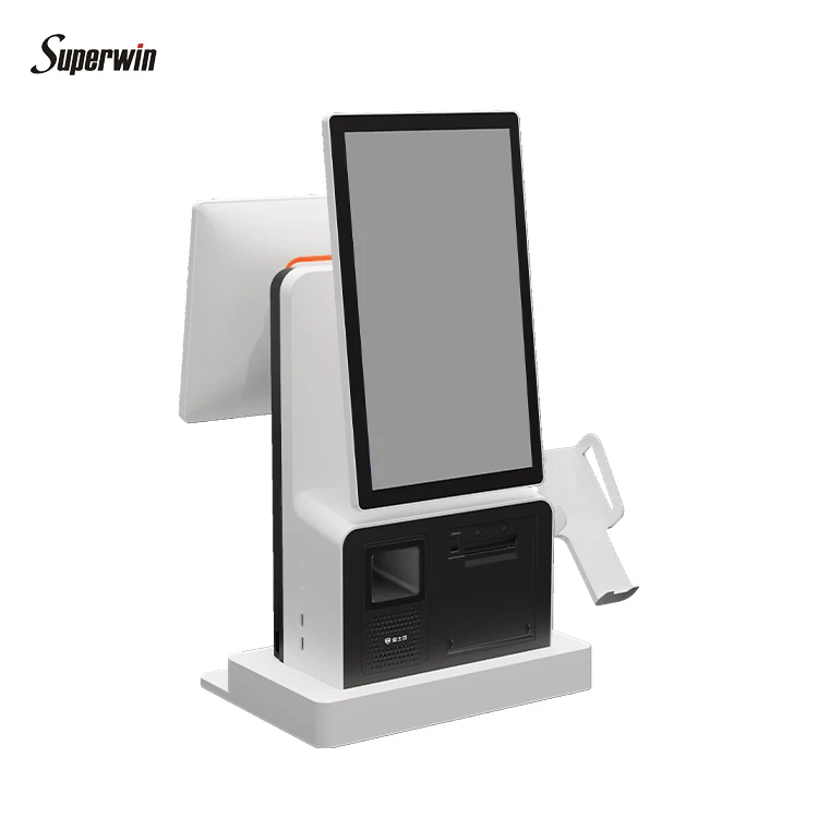 PSJ9000 Cash Register Touch Screen Restaurant Terminal Payment Machine All in One Point of Sale Windows POS System