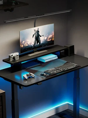 2023 Light Luxury Modern Reading Working Dimmable Minimalistic Hot Sale Intelligent Led Clip Flexible Desk Table Lamp