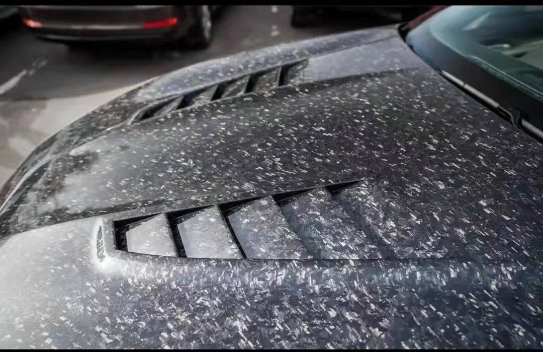 Runde высшее качество сухое углеродное волокно кованый материал для BMW M5 F90 обновление MBJ стиль капота двигателя