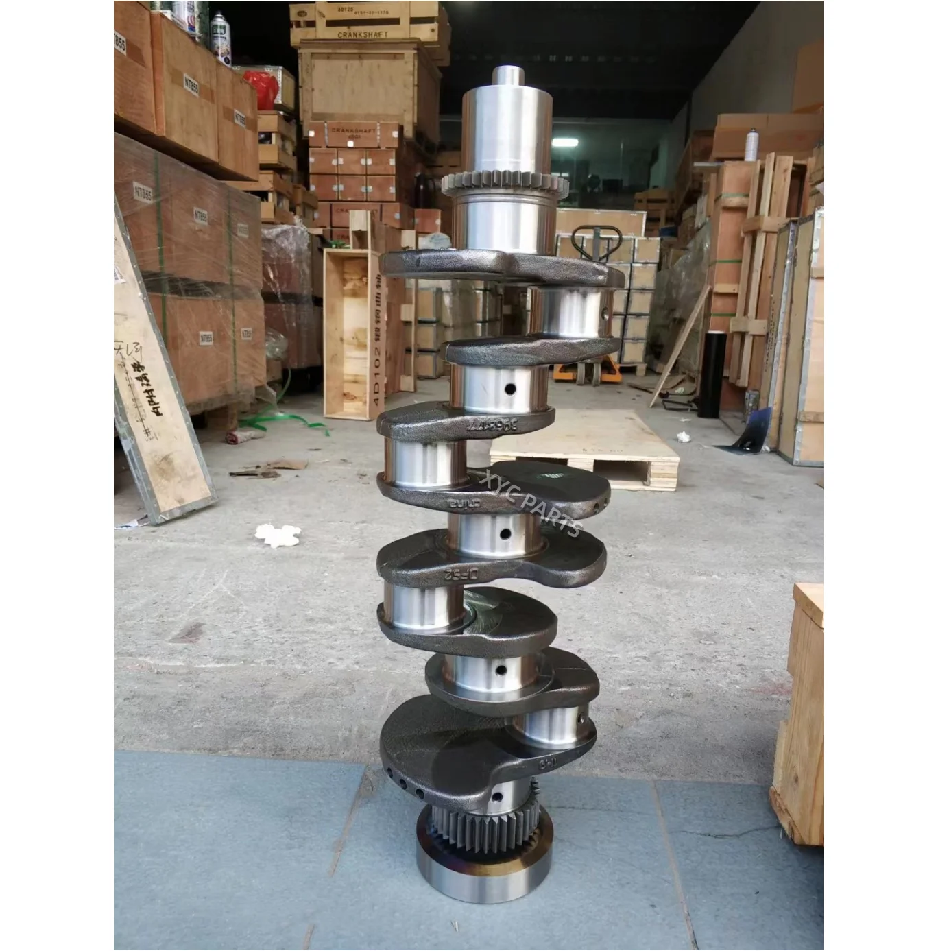 Engine parts 4D107  Engine Crankshaft 5289840 3974539 6751-01-1310 6751-31-1110 5289840 Forged Steel crankshaft