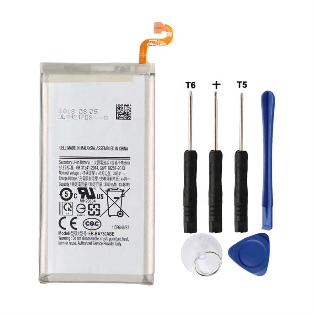 Mobile  phone Battary EB-BA730ABE Battery For Samsung GALAXY A8+ A7 A730X SM-A730F 3500mAh