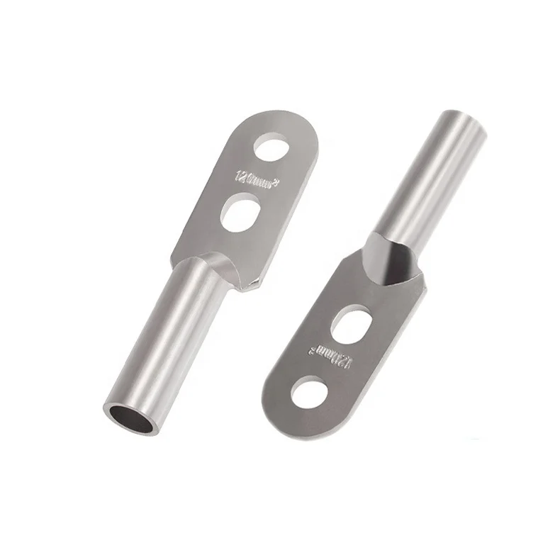 2 hole tinned copper cable lugs/terminal lugs copper cable lug/Aluminium connectors Copper Cable Lug 2 hole