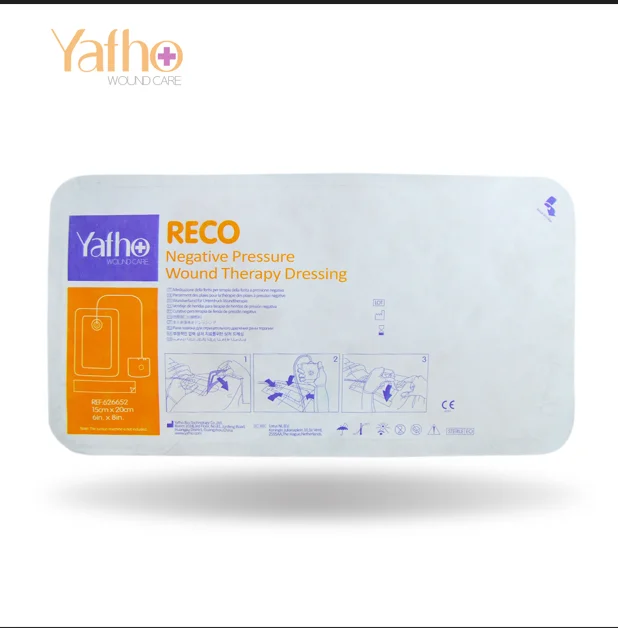 Yafho RECO NPWT System Negative Pressure Wound Therapy System silicone dressing kit
