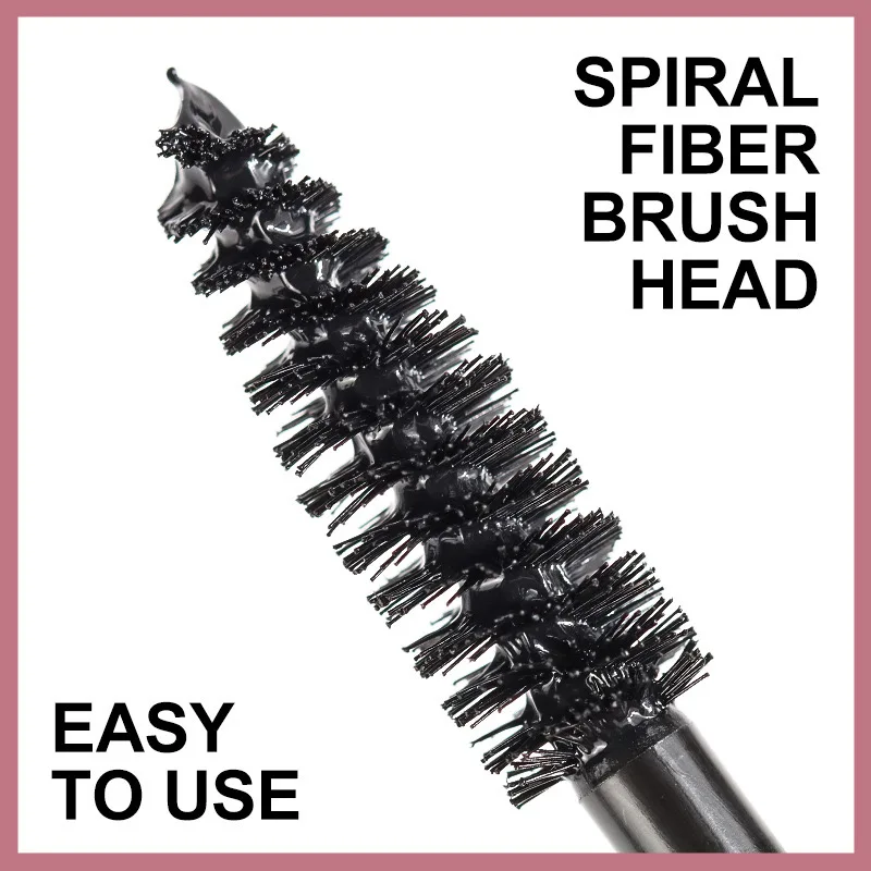 Mascara Private Label Oil Free Waterproof Mascara Black Three-dimensional Curling Natural Easy to Wear Prismatic Mascara