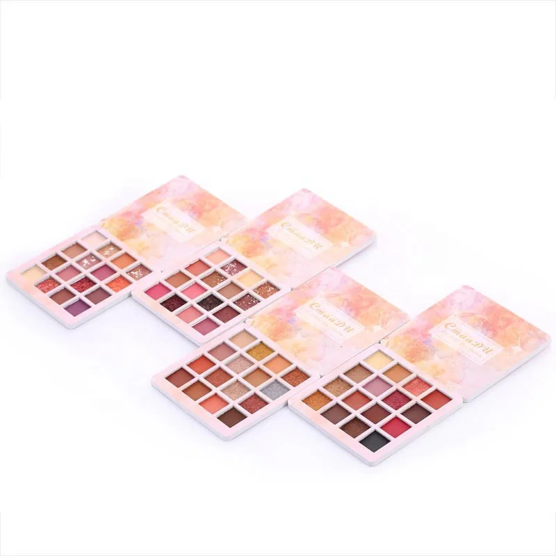 
Private Label Beauty Halal Cosmetic China Manufacturer Unique Chameleon Eyeshadow Palette Makeup Products 