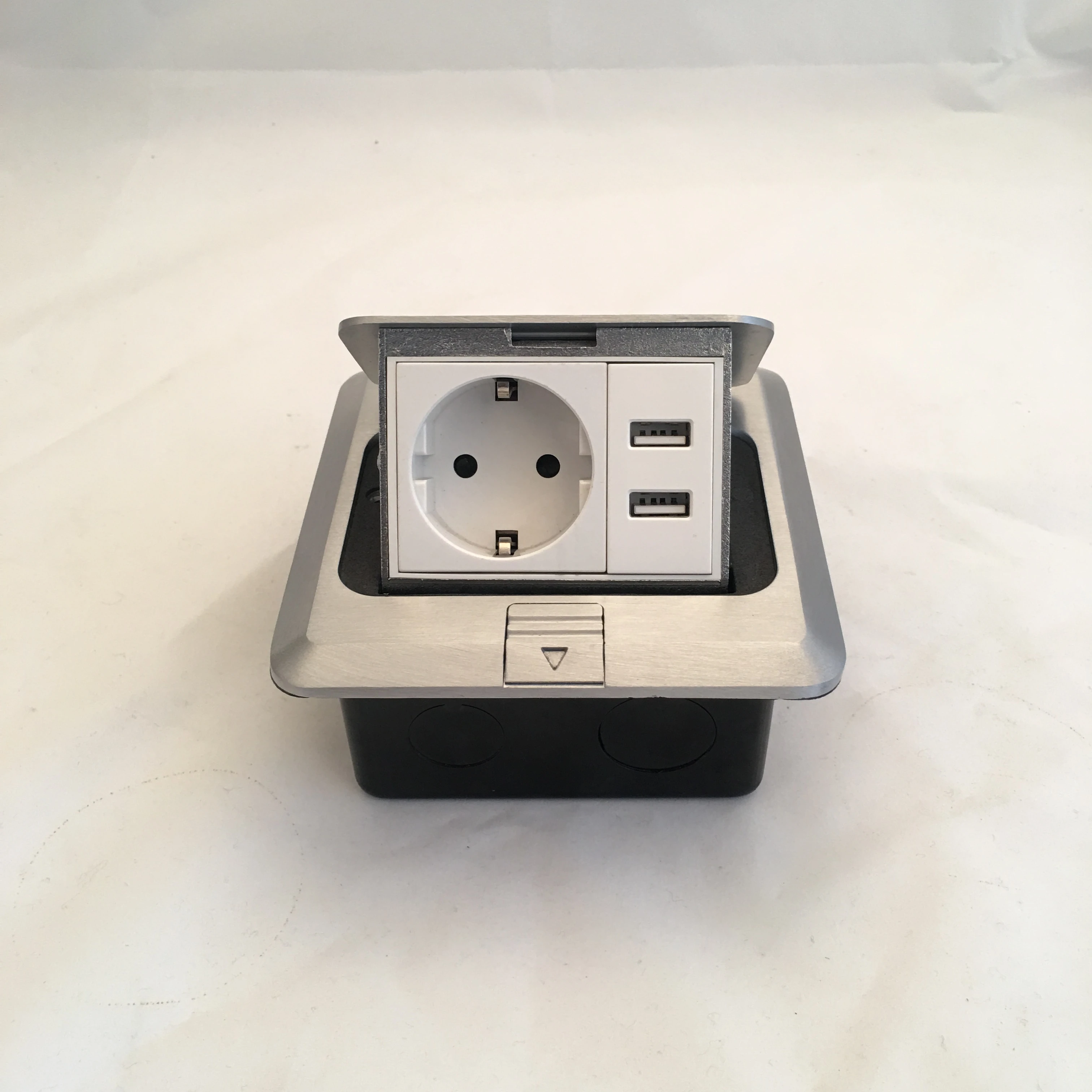 Всплывающие европейские usb коробки Европейский Крытый Розетка с usb