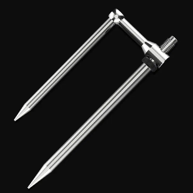 Stainless steel Rod Holder Grass Anchor Ground Spike Base Beach Garden Parasol Umbrella Sand Flag Pole Holder