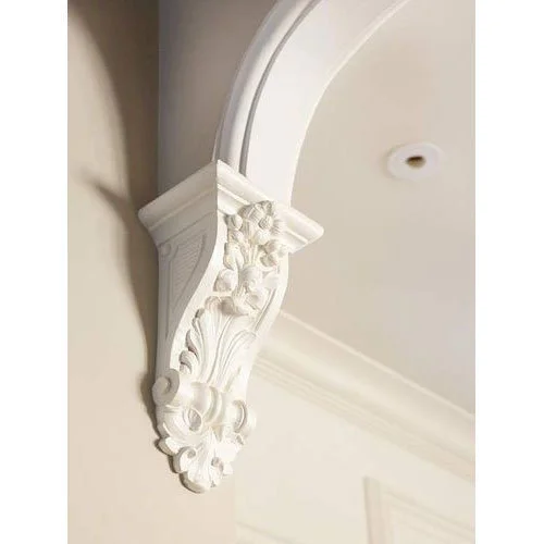 Decorative corbel gypsum house/hotel cornice brackets