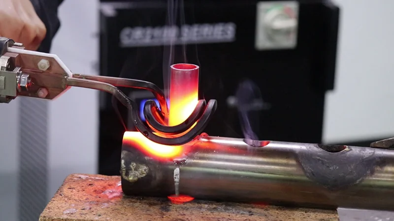 High Frequency Induction Heater Induction welding machine Aluminum pipe brazing welding forging and melting