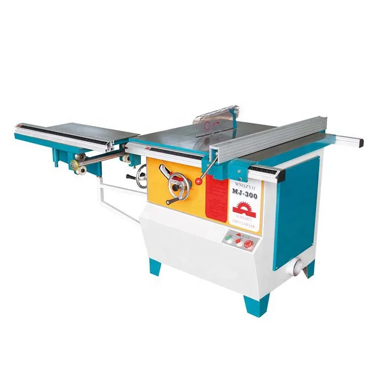 MJ300 wood cutting saw circular saw machine woodworking sliding table saw
