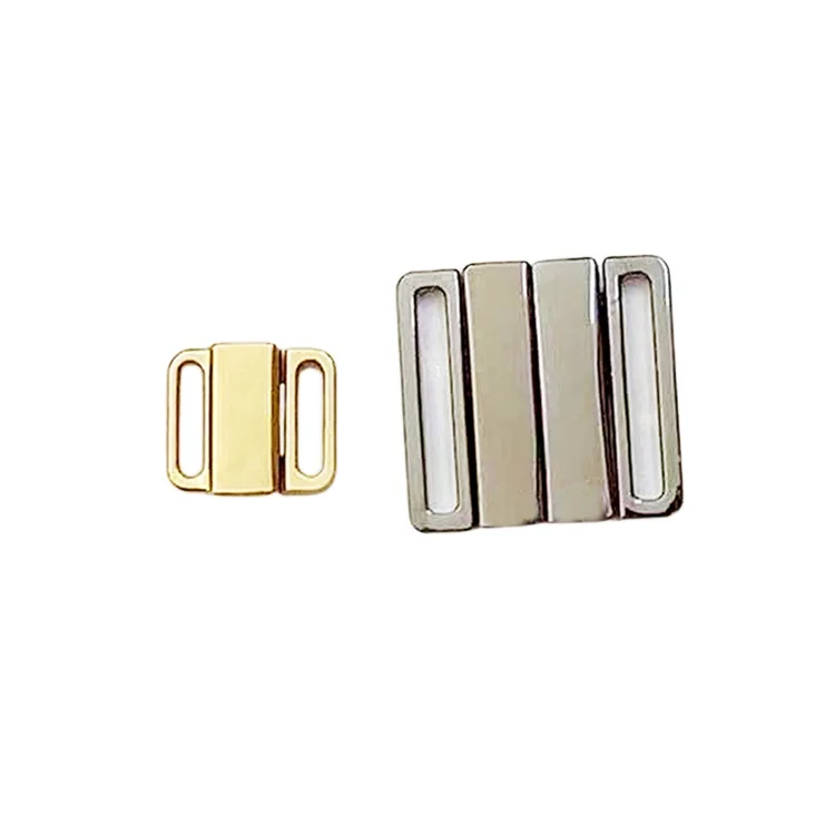 Inner 12 mm Swimwear hardware Diamond Hardware Factory High Quality bikini hardware Buckle Slider Sets For Wholesale