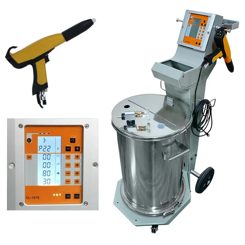 Professional Electrostatic Powder Coating Batch System Plant