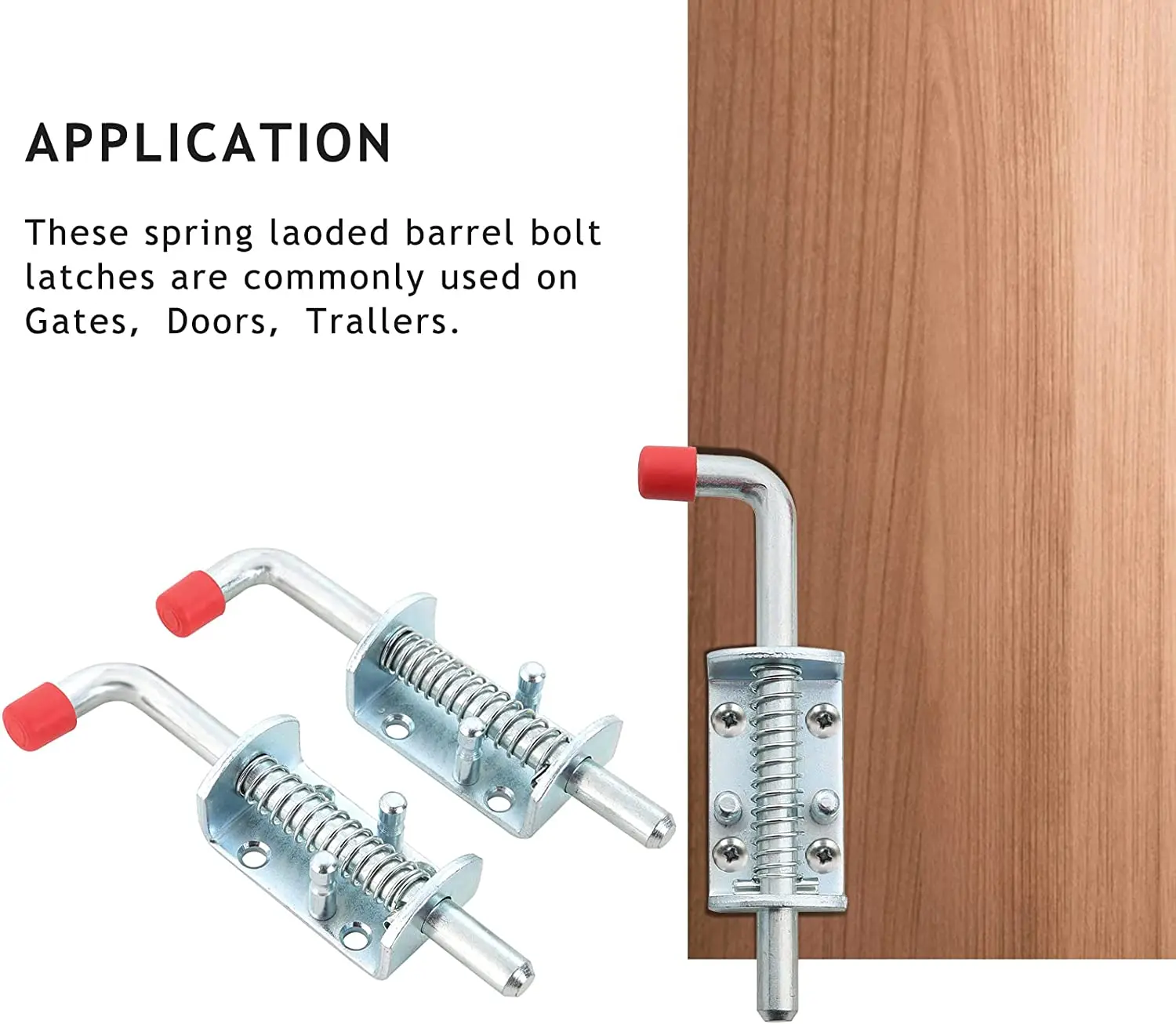 Free Sample Stainless steel Spring latch welded Hot sale products Steel gate