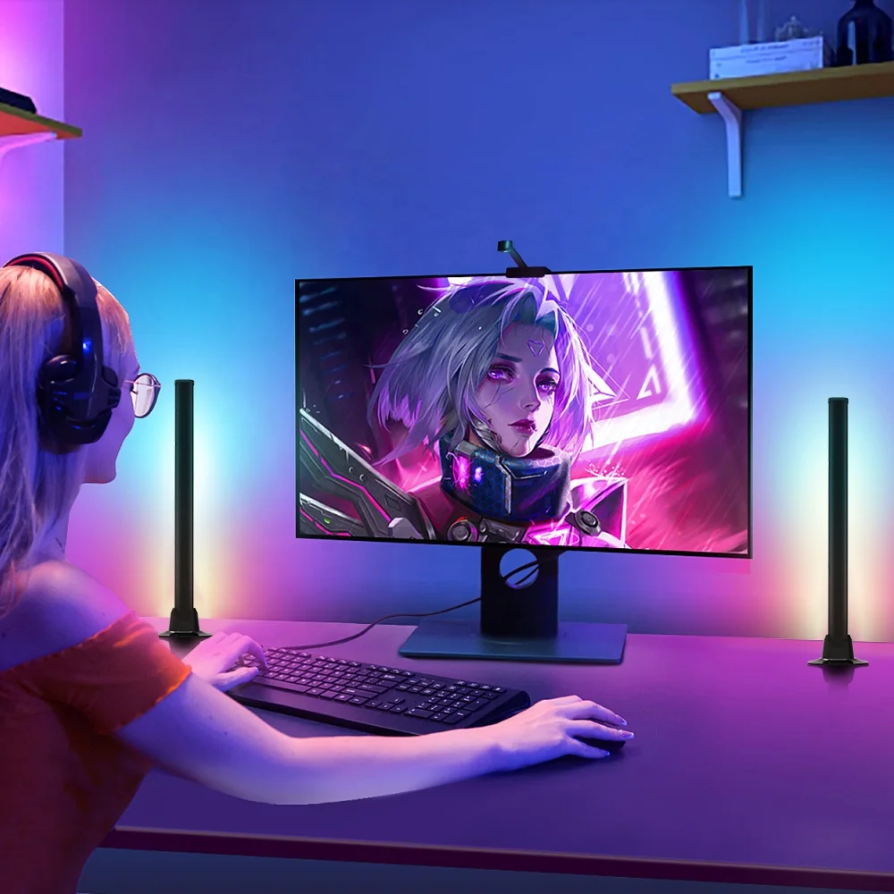 RGBIC LED Strip 2024 Smart Wi-Fi TV Backlights for 30-120 inch TV Works with Alexa & Google Assistant TV LED Backlights