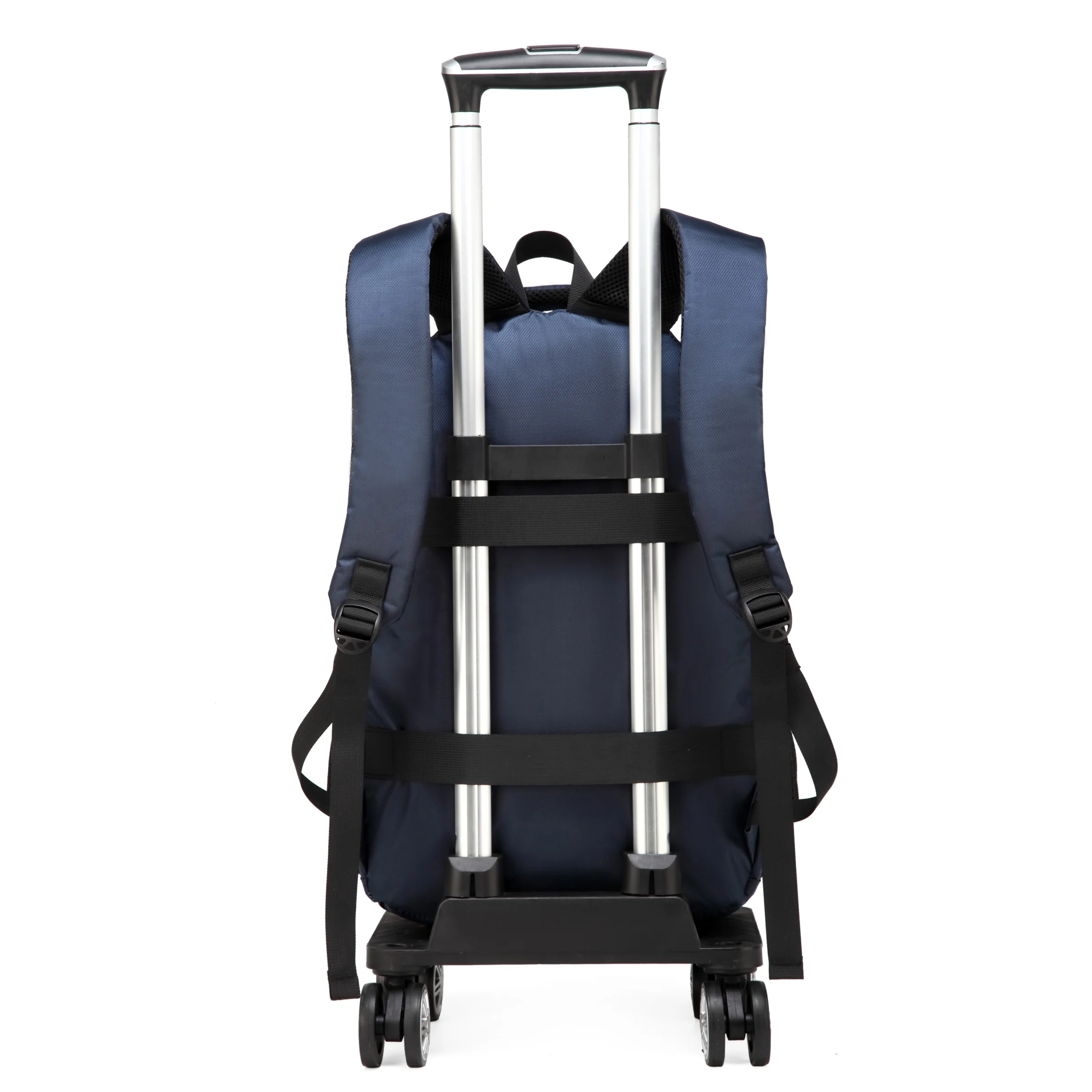 High-Capacity Waterproof School kids travel trolley bag roller wheeled luggage backpack trolly school bag for girls