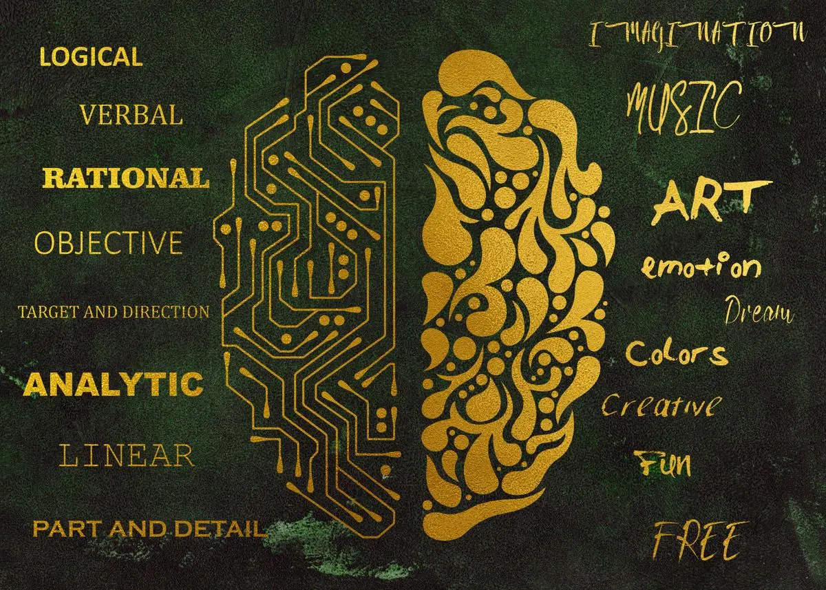 custom AI and the Human Brain Scientific Medical Poster and Wall  Print on Canvas Painting For Classroom and Hospital Decor