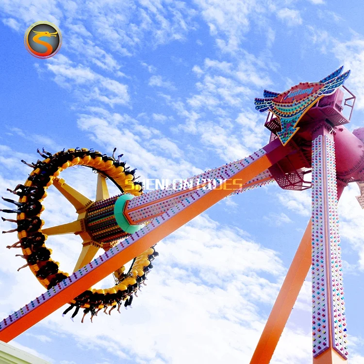Fun Theme Park Attractions Swing Meteor Hammer Ride Amusement Big Pndulum