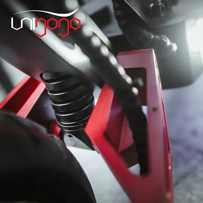 Unigogo hydraulic brake dual motor mantis dualtron storm myway long range foldable electric scooter adult 2000w 52v