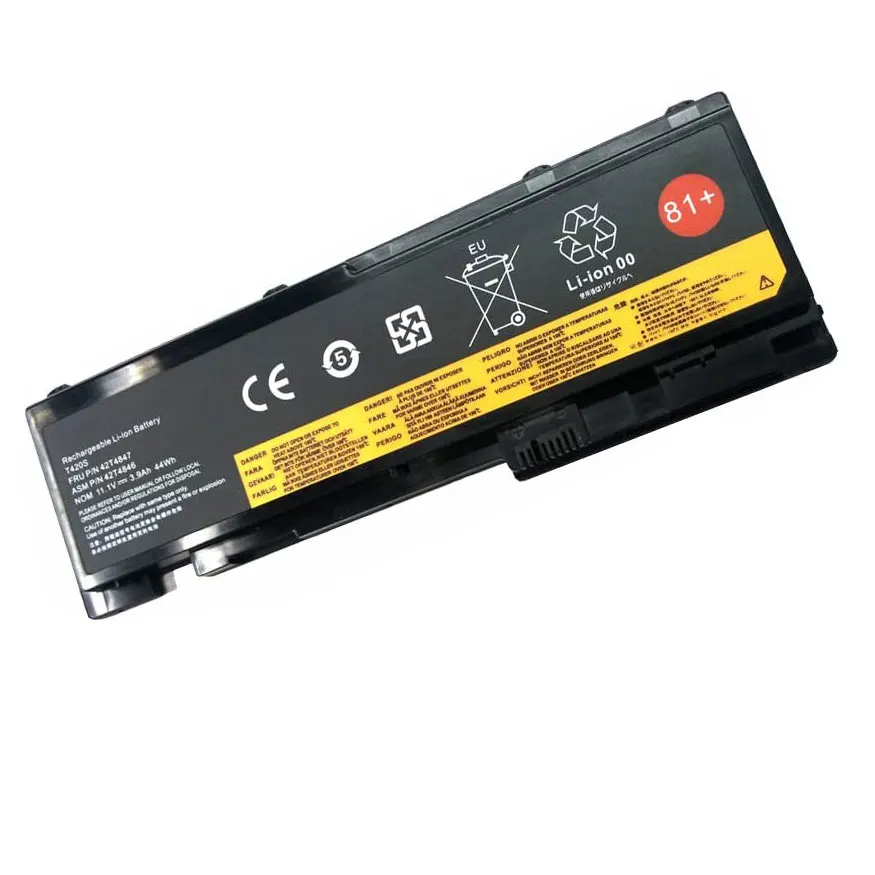 High quality laptop battery 0A36287 42T4844 42T4845 for Lenovo ThinkPad T420S  lithium battery