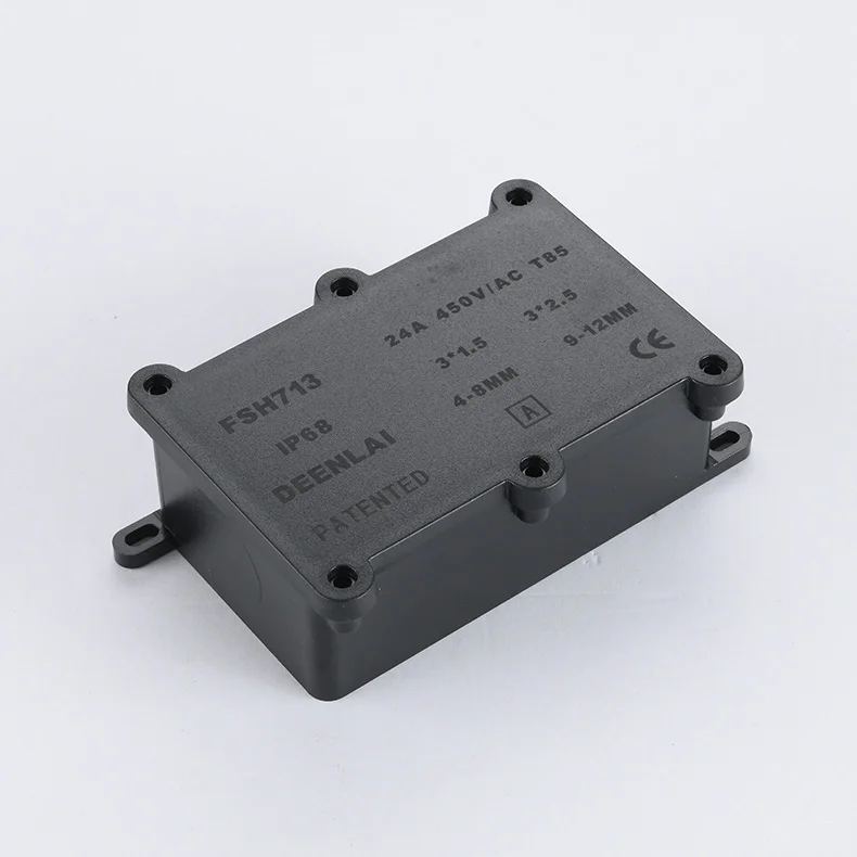 DEENLAI FSH713-A with terminal block and PG cable gland 1 way junction box