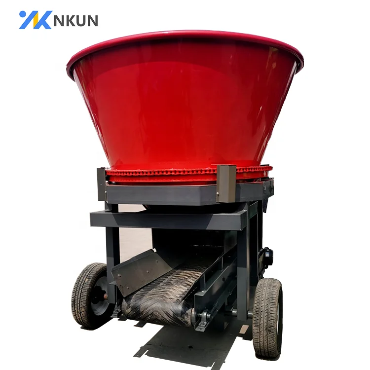 Multifunctional tub grinder grass chopper chaff cutter rotary straw crusher for farm wastes machine
