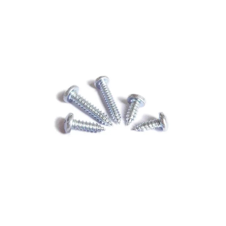 Zinc plated DIN7981 stainless steel self drilling screw