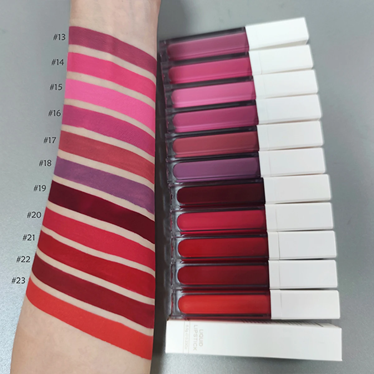 
Vegan long lasting lip makeup lipliner and lipstick set waterproof private label matte liquid lipstick 