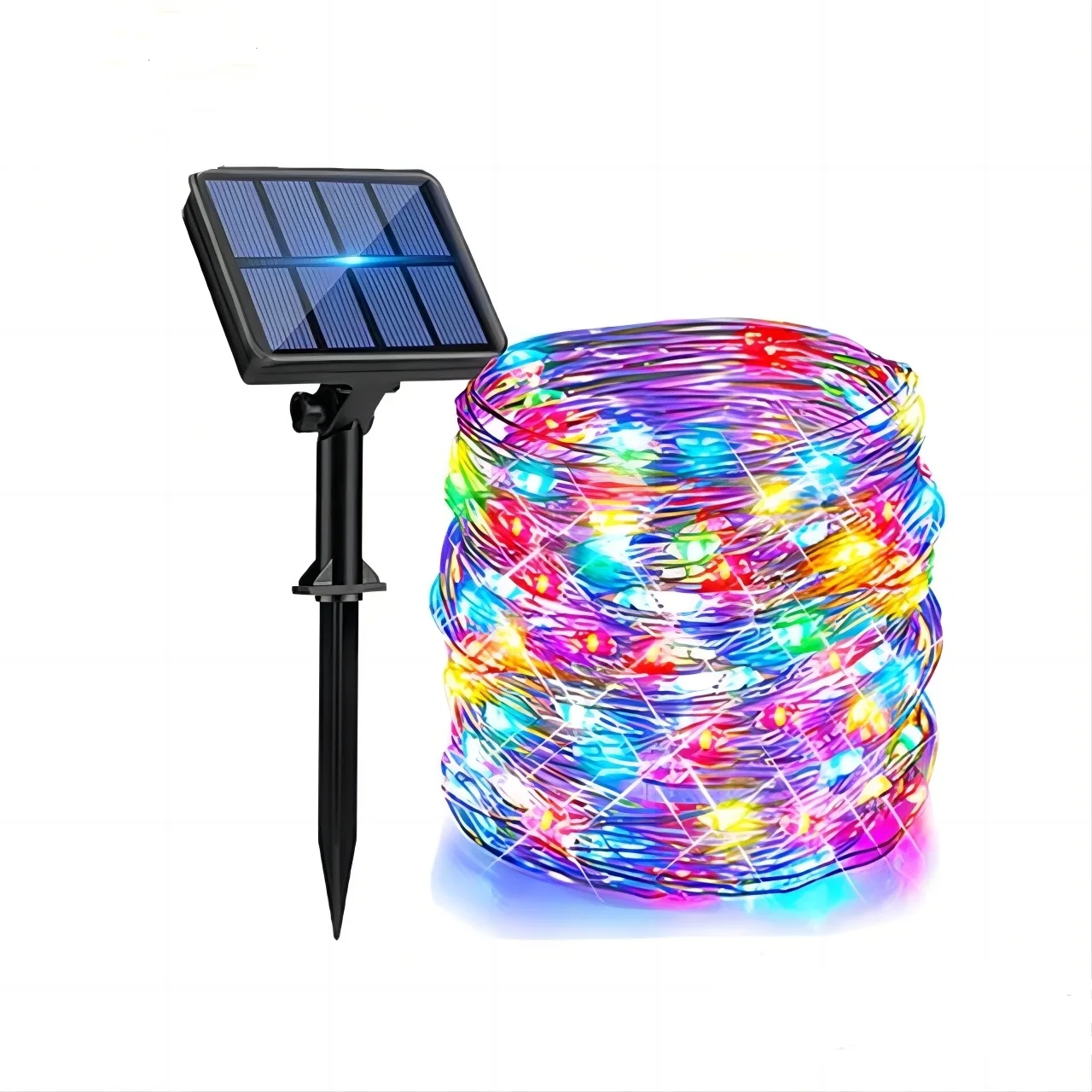 Jumon Solar String Lights Outdoor Waterproof Powered Copper Wire 8 Modes Fairy for Wedding Party Christmas Tree