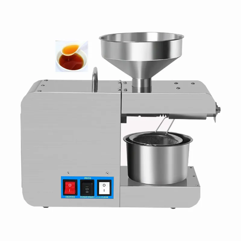 Reliable Brand 110V60HZ 220V50HZ Olive Oil Presser Equipment Peanut Pressing Extractor Of Sesame