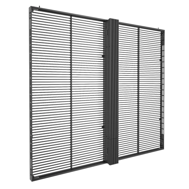 Flexible P3.9 LED Display Transparent Glass Curtain for Advertising