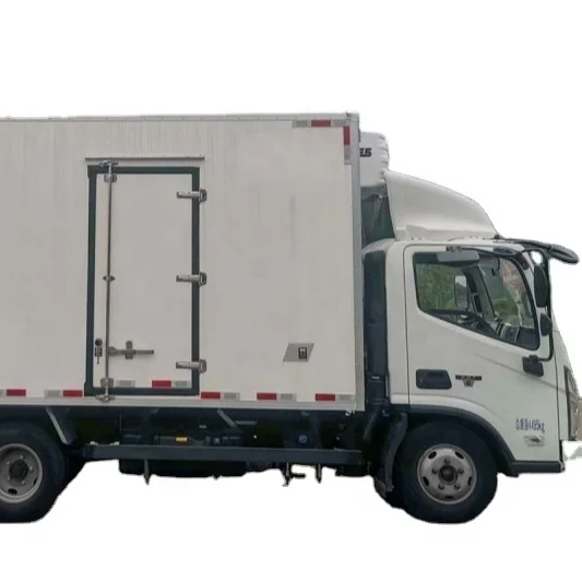 2023 Foton 4X2 3Ton 5Ton Freezer Cooling Truck Cold Food Transport Refrigerated Truck for Sale
