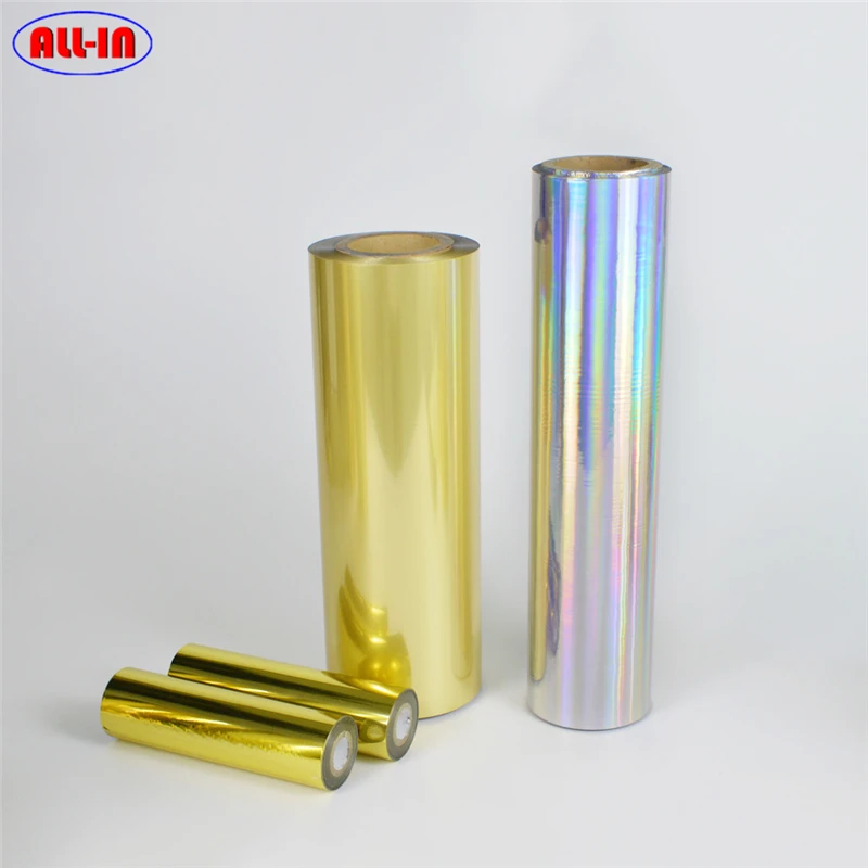 Generic PET Material Screen Printing Cold Foil Stamping for Paper