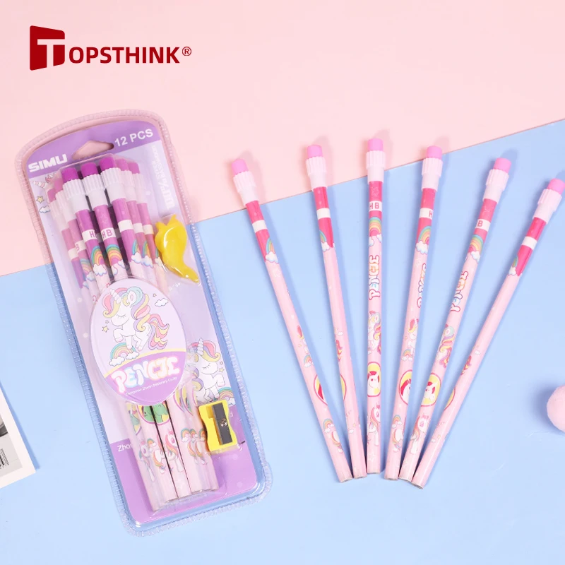 Cute Wholesale Office Stationery Kit Custom Children Back To School Stationery pen pencil Set Supplies For Kids