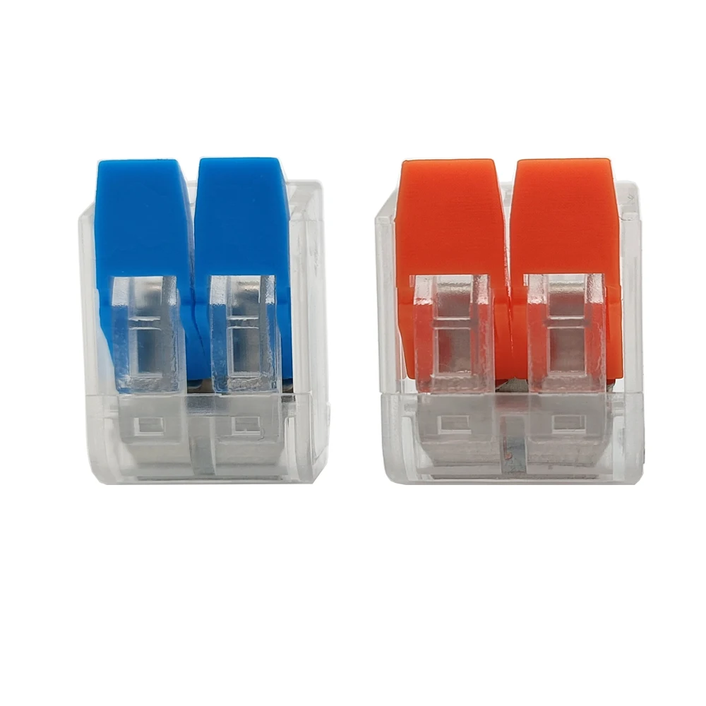 factory price 2 holes KV221-412 Compact push-in quick wire connector