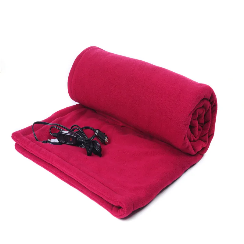 New Large 12V Heated Car Travel Electric Blanket   FROM Ainik