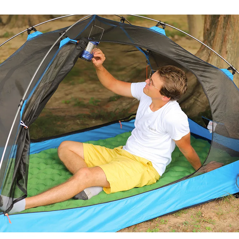 Outdoor Travel Camping Portable Waterproof Tpu Durable Single Double Folding Mat Insulated Self Inflating Sleeping Pad