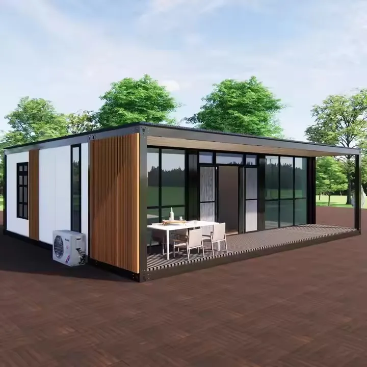 Rising Customized Prefabricated homes Container House Prefab Houses school for Villas with Factory Price