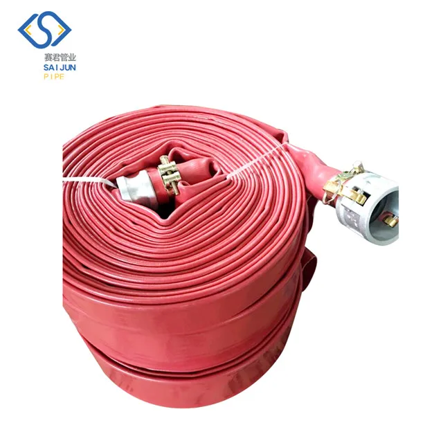 12 Inch 14 Inch Layflat PVC Hose In Stock From Linyi Saijun Pipe