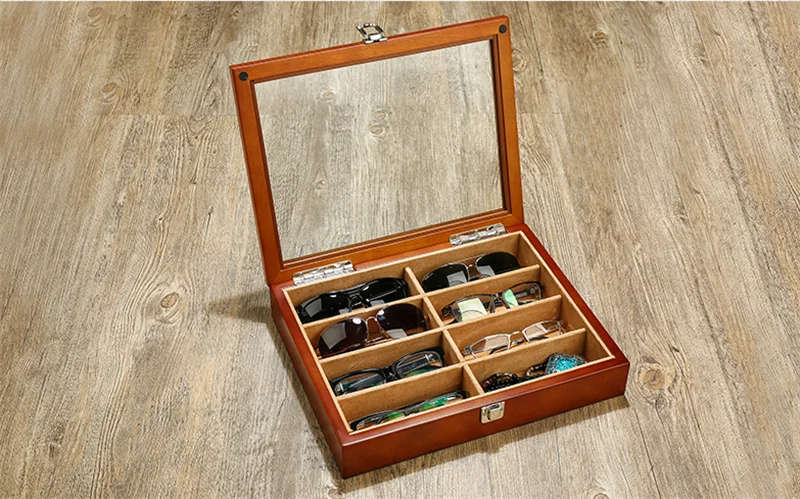  Strong storage of multiple glasses case packaging customizable