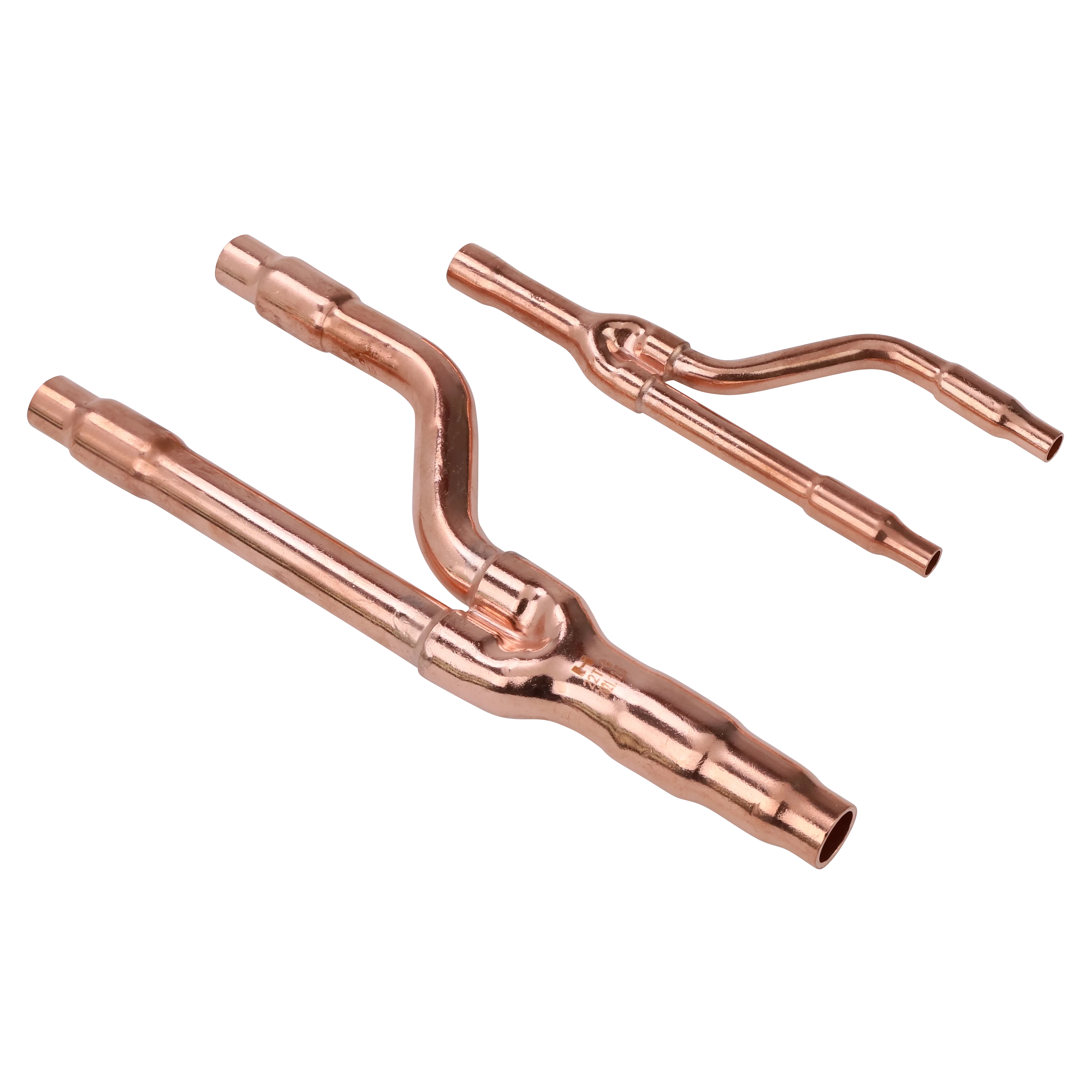 Hailiang branch y joint kits refnet copper pipe vrf system disperse pipe for Daikin 22T 33T 72T 73T 75T Air Conditioner