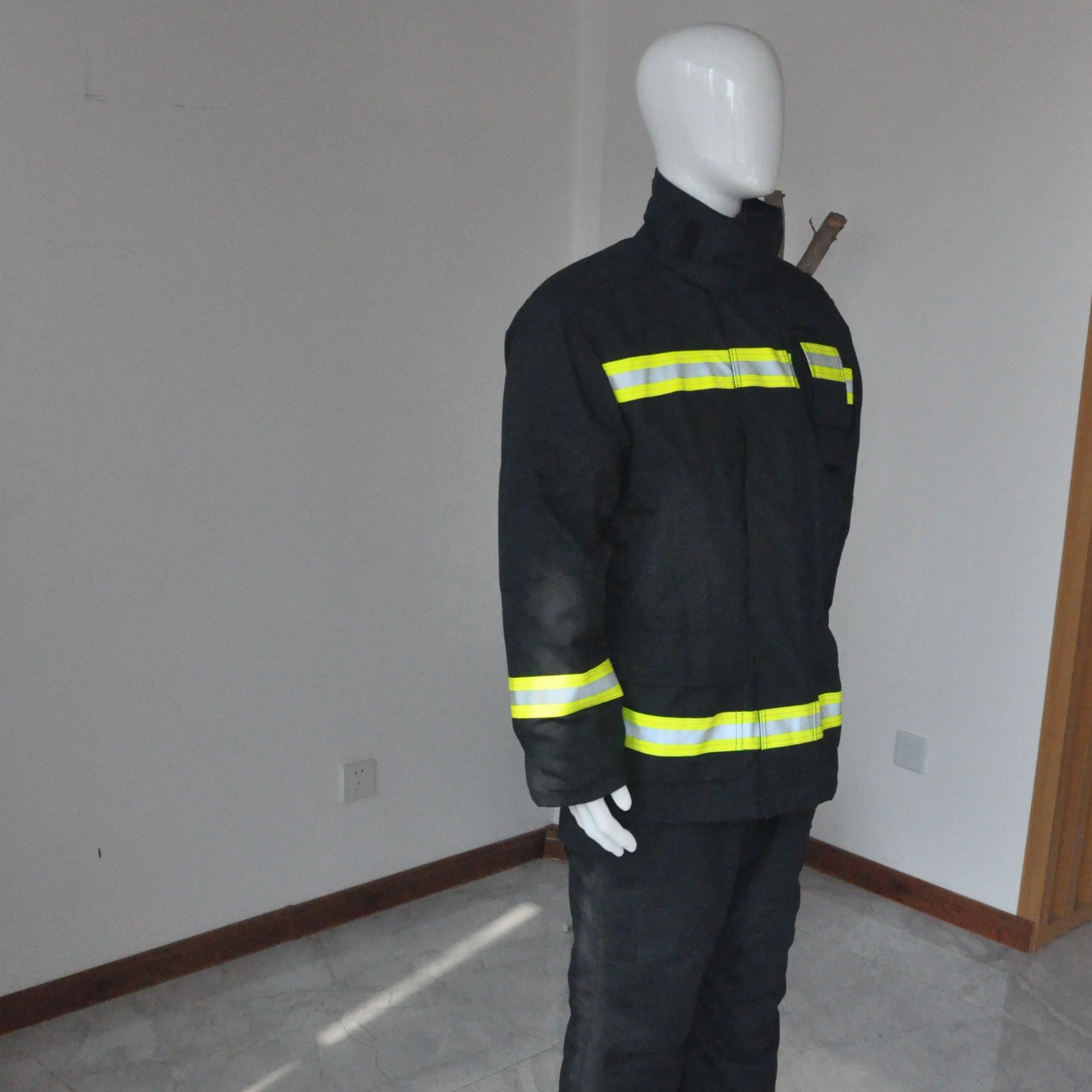 EN certified Fire Retardant Suit  and Marine fire fighting protection suit contra incendios mono fuego traje de hombre