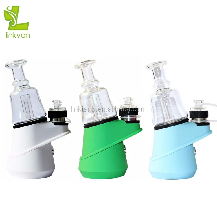 
2020 Hot Vape 2600mAh SOC Wax Vape Pen Ceramic Power Heating Dry Herb Vapor Kit eNail Ehookah electronic head 